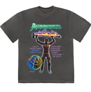 🚨NEW TRAVIS SCOTT × FORTNITE BACK BLING GREY TEE